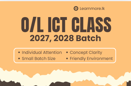 O/L ICT Class 2027, 2028 Batch
